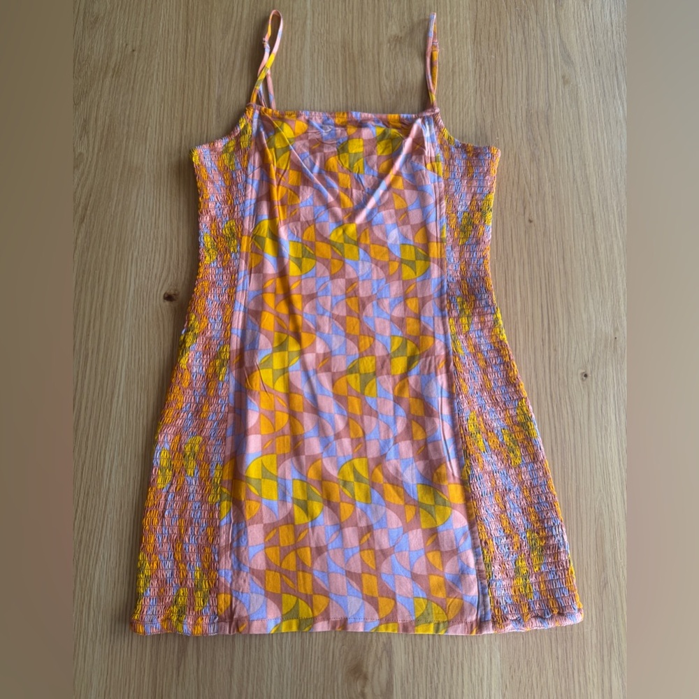 RVCA Colorful Pattern Dress